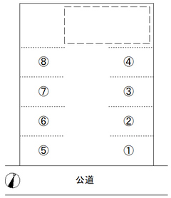 北区丸新町　月極駐車場