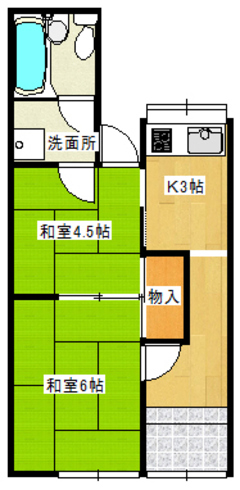 柏井４借家　勝川駅歩15分　